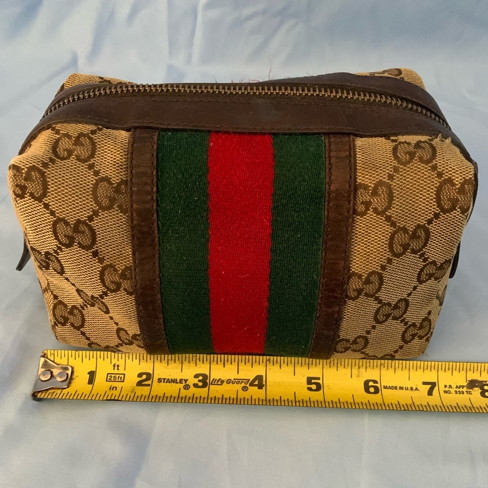 Authentic Gucci Cosmetic Bag